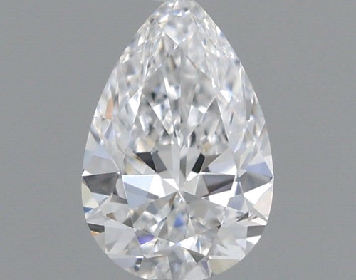 0.3 carat D-VS1 Natūralus Pear Deimantas (1)