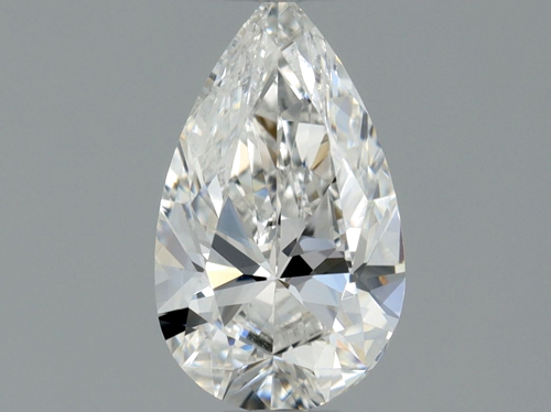 0.5 carat F-VVS2 Natūralus Pear Deimantas (1)