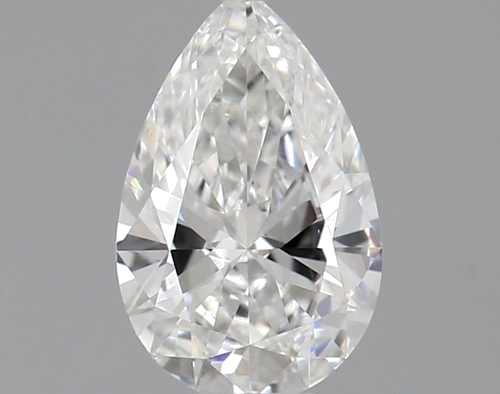0.27 carat E-VS1 Natūralus Pear Deimantas (1)