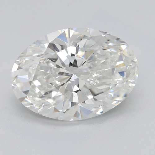 3.2 carat G-SI2 Natūralus Oval Deimantas (1)