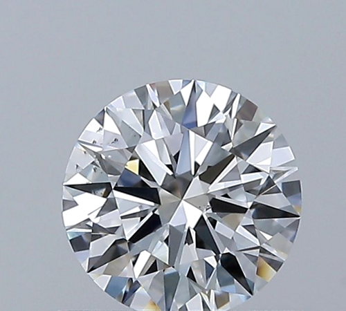 0.54 carat F-SI1 Excellent cut Natūralus Round Deimantas (1)