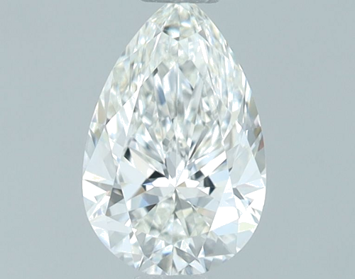 0.51 carat G-VS2 Natūralus Pear Deimantas (1)