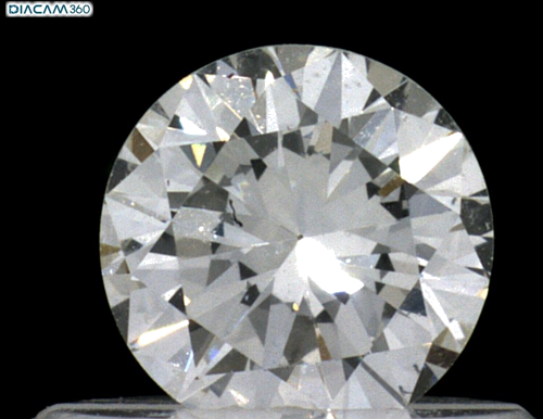 0.43 carat I-VS1 GD cut Natūralus Round Deimantas (1)