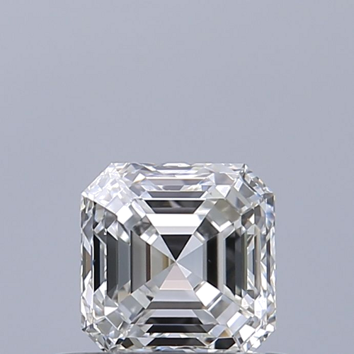 0.51 carat E-VS1 Natūralus Asscher Deimantas (1)