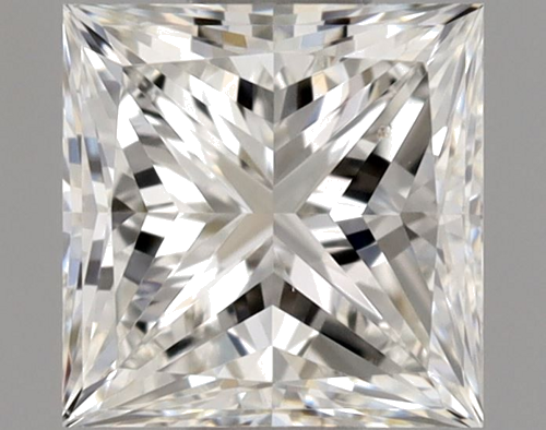 0.5 carat G-VS2 Natūralus Princess Deimantas (1)