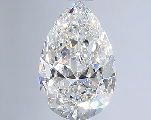 1.01 carat E-SI1 Natūralus Pear Deimantas (1)