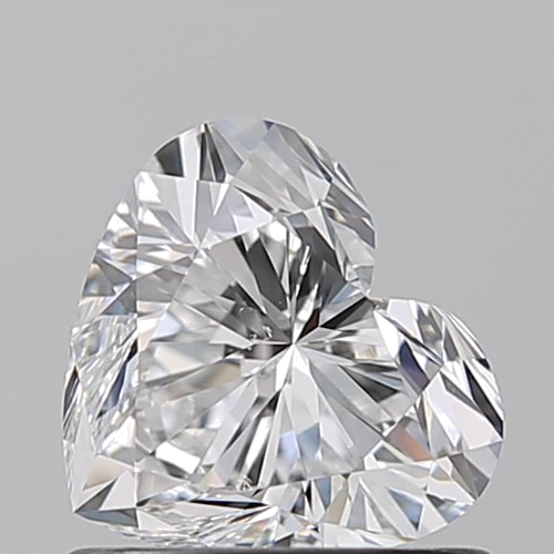 0.82 carat D-SI1 Natūralus Heart Deimantas (1)