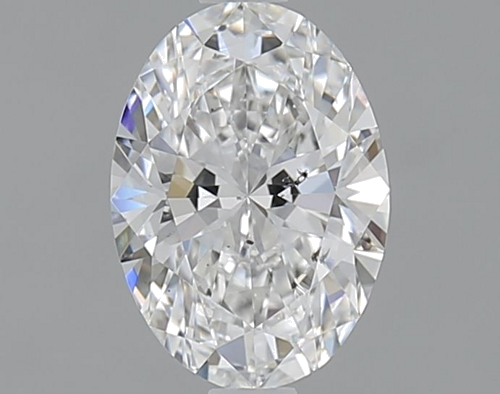1.01 carat E-SI1 Natūralus Oval Deimantas (1)
