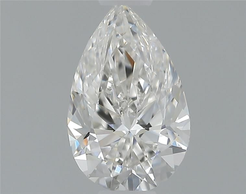 0.34 carat H-VVS1 Natūralus Pear Deimantas (1)