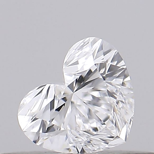 0.23 carat D-VVS1 Natūralus Heart Deimantas (1)