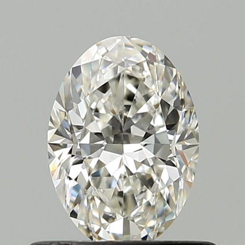 0.6 carat G-VS1 Natūralus Oval Deimantas (1)