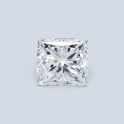 0.5 carat D-VS2 Natūralus Princess Deimantas (1)