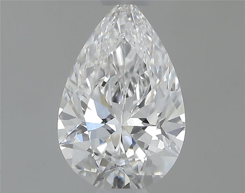 0.43 carat D-VS1 Natūralus Pear Deimantas (1)