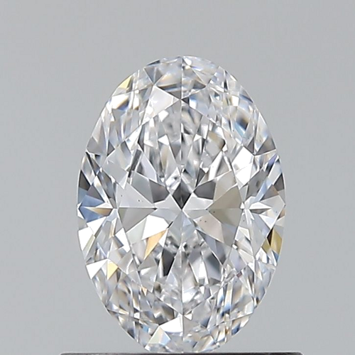 0.7 carat D-VS1 Natūralus Oval Deimantas (1)