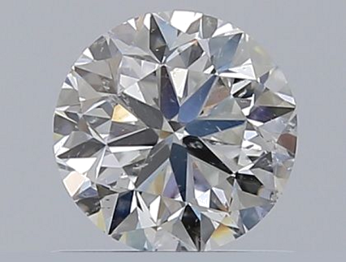 0.6 carat F-SI2 Very Good cut Natūralus Round Deimantas (1)