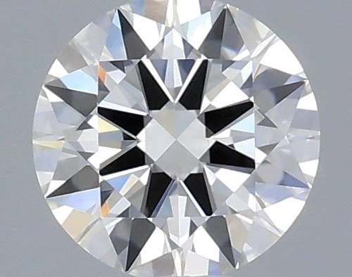 0.41 carat H-VVS1 Excellent cut Natūralus Round Deimantas (1)