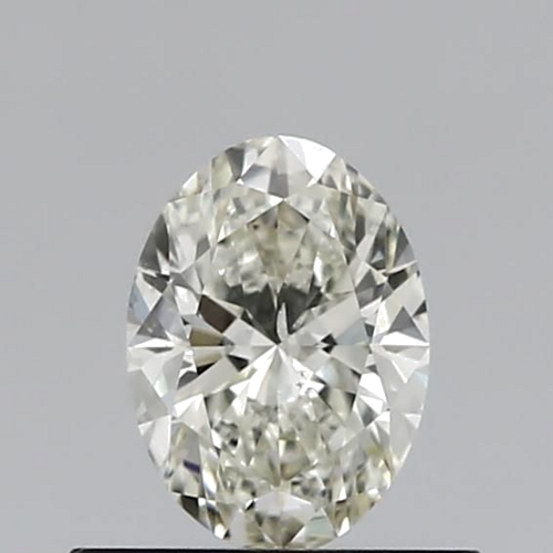 0.5 carat K-SI2 Natūralus Oval Deimantas (1)