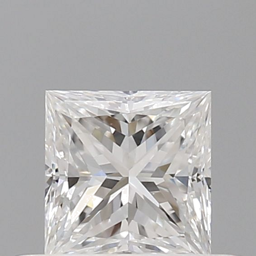 0.41 carat E-VVS2 Natūralus Princess Deimantas (1)