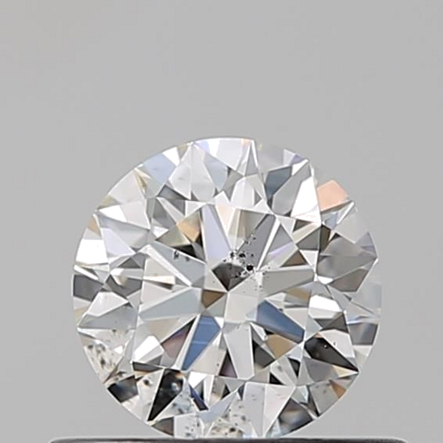 0.5 carat H-SI1 Excellent cut Natūralus Round Deimantas (1)