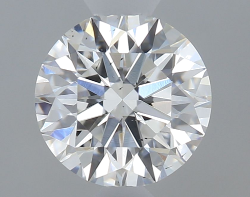 0.53 carat G-SI1 Excellent cut Natūralus Round Deimantas (1)