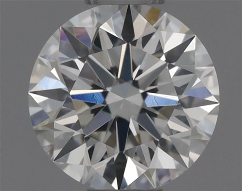 0.37 carat G-VVS2 Excellent cut Natūralus Round Deimantas (1)