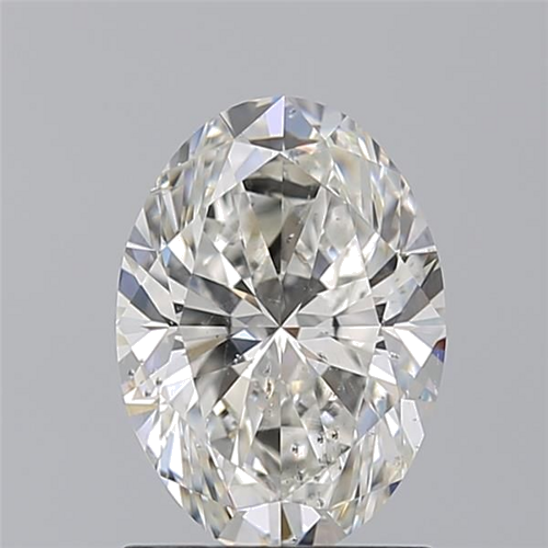 1.51 carat G-SI2 Natūralus Oval Deimantas (1)