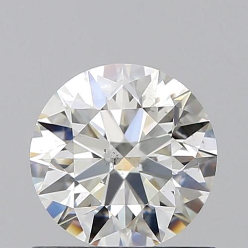0.81 carat I-SI1 Excellent cut Natūralus Round Deimantas (1)