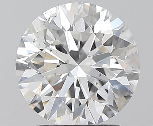 2.01 carat E-SI2 Excellent cut Natūralus Round Deimantas (1)