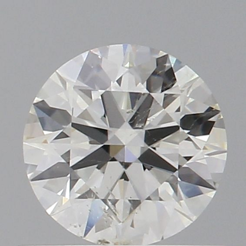 0.51 carat I-SI2 Excellent cut Natūralus Round Deimantas (1)
