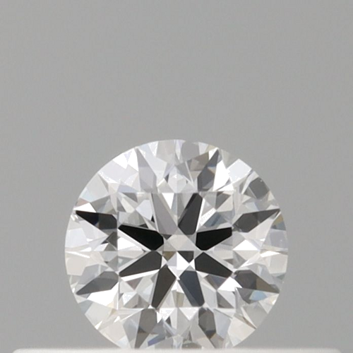 0.22 carat D-FL Excellent cut Natūralus Round Deimantas (1)