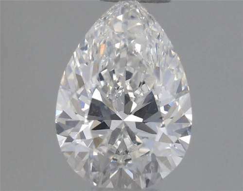 0.37 carat E-SI1 Natūralus Pear Deimantas (1)