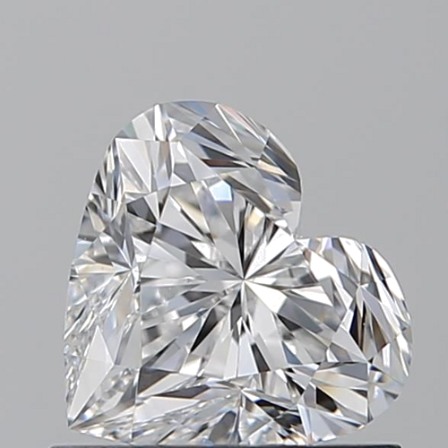 0.9 carat D-VS2 Natūralus Heart Deimantas (1)