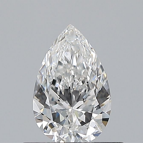 0.5 carat F-VS2 Natūralus Pear Deimantas (1)