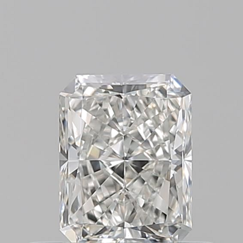 0.51 carat H-VVS2 Natūralus Radiant Deimantas (1)