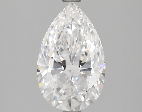 2.09 carat D-IF Natūralus Pear Deimantas (1)