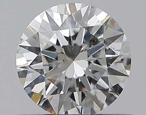 0.5 carat I-SI2 Excellent cut Natūralus Round Deimantas (1)