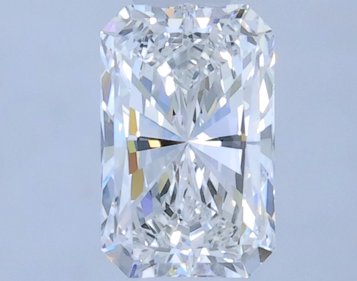 0.5 carat E-VVS2 Natūralus Radiant Deimantas (1)