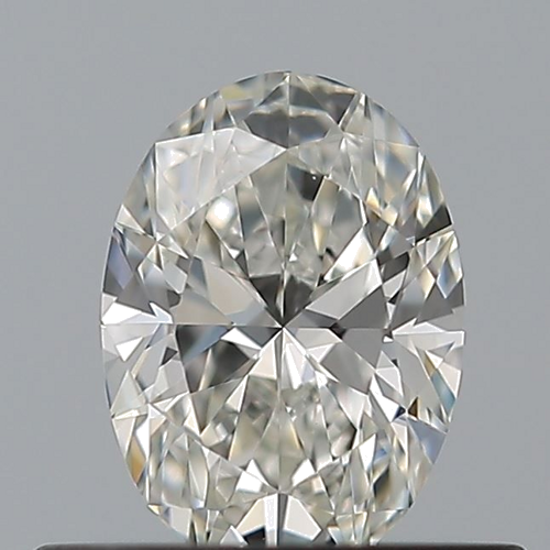 0.4 carat H-VVS1 Natūralus Oval Deimantas (1)