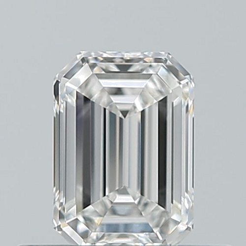 0.5 carat F-VVS2 Natūralus Emerald Deimantas (1)