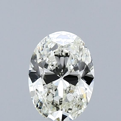 0.7 carat K-VS2 Natūralus Oval Deimantas (1)