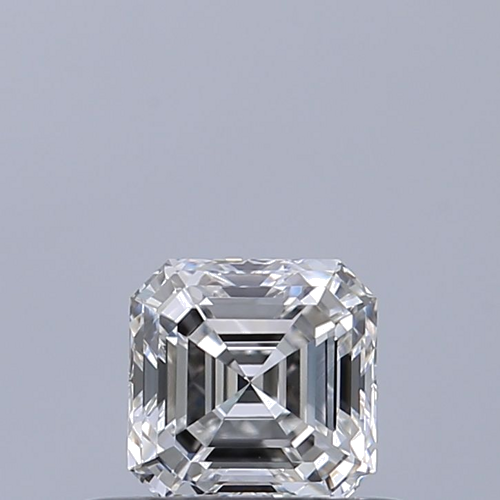 0.41 carat D-VVS1 Natūralus Asscher Deimantas (1)