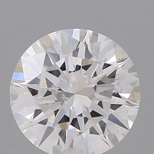 0.4 carat D-SI2 Very Good cut Natūralus Round Deimantas (1)