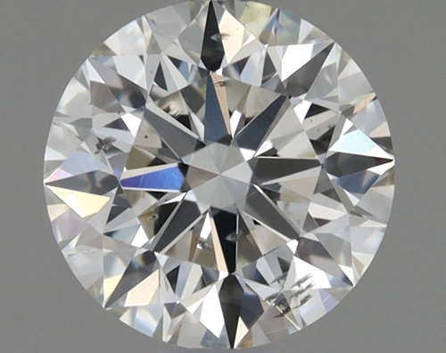 0.6 carat J-SI2 Excellent cut Natūralus Round Deimantas (1)
