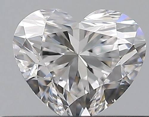 0.41 carat D-VVS1 Natūralus Heart Deimantas (1)