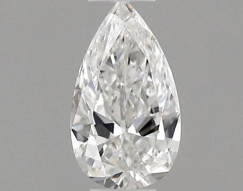 0.23 carat F-VS1 Natūralus Pear Deimantas (1)