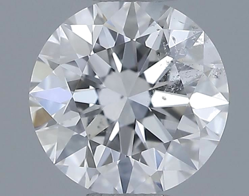 0.54 carat D-SI2 Excellent cut Natūralus Round Deimantas (1)