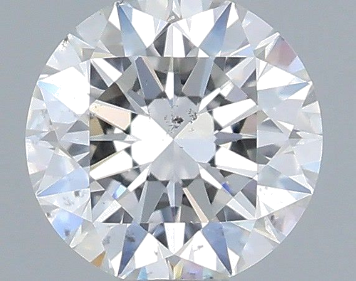 0.5 carat F-SI1 Excellent cut Natūralus Round Deimantas (1)