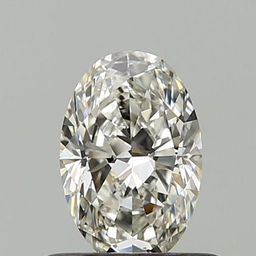 0.5 carat H-SI1 Natūralus Oval Deimantas (1)