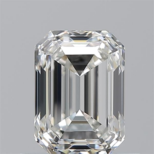 0.9 carat H-VVS1 Natūralus Emerald Deimantas (1)