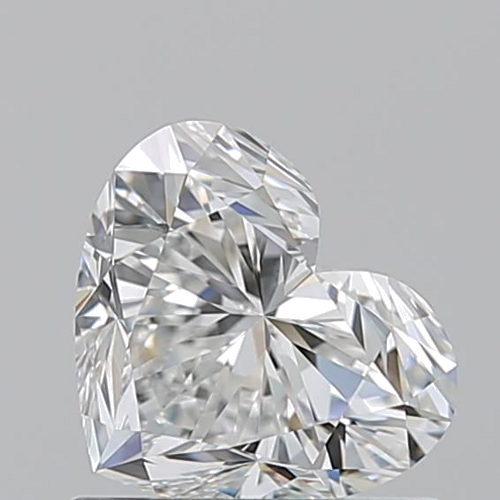 1.01 carat G-VS2 Natūralus Heart Deimantas (1)